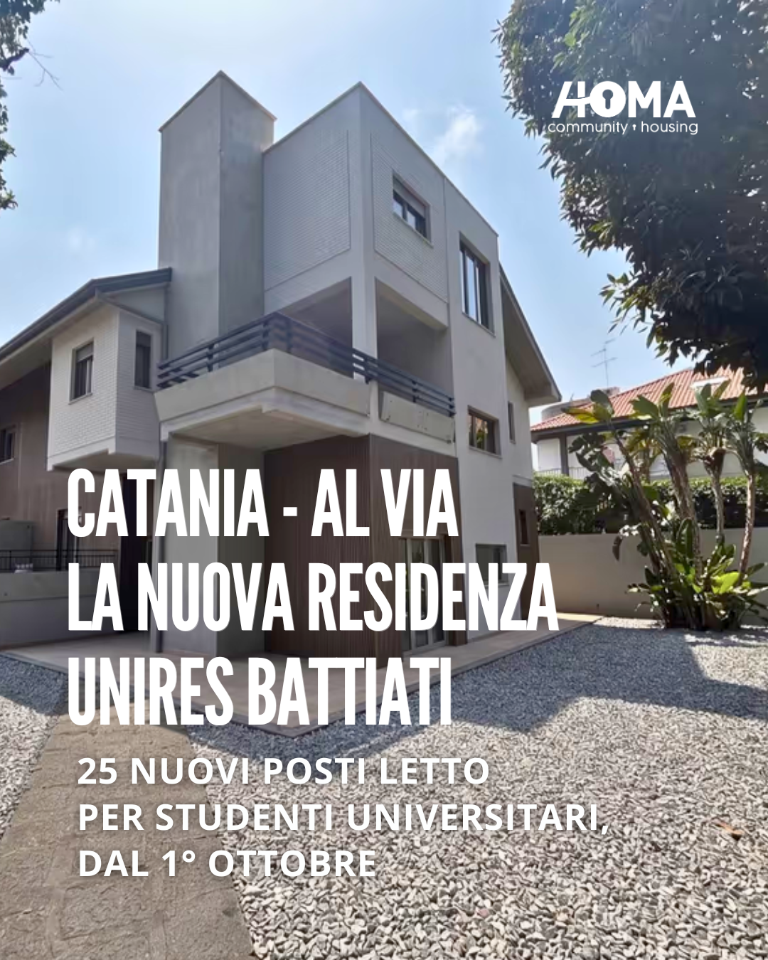 Catania: Unires Battiati student residence opens